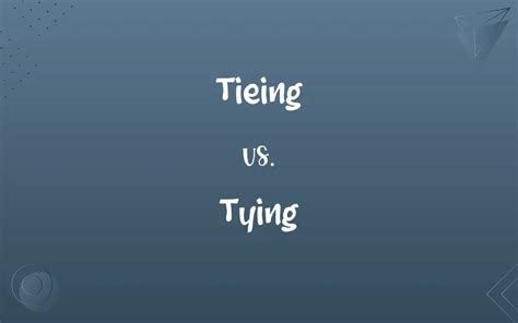 spell tieing|tying vs accounting.